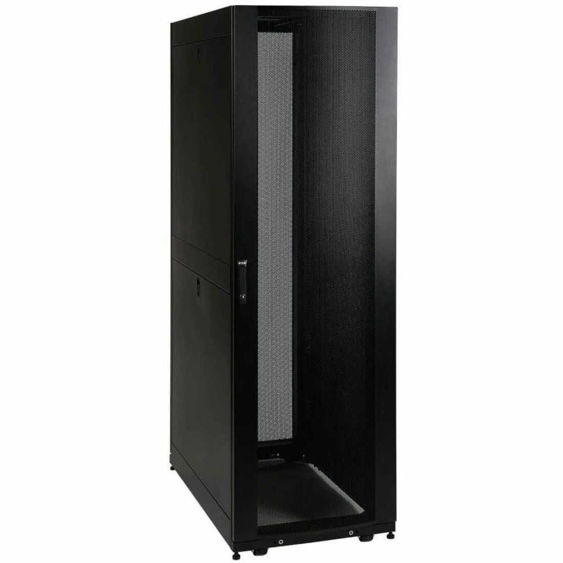 Tripp Lite by Eaton 45U SmartRack Shallow-Depth Rack Enclosure Cabinet with doors & side panels — SR45UBSD