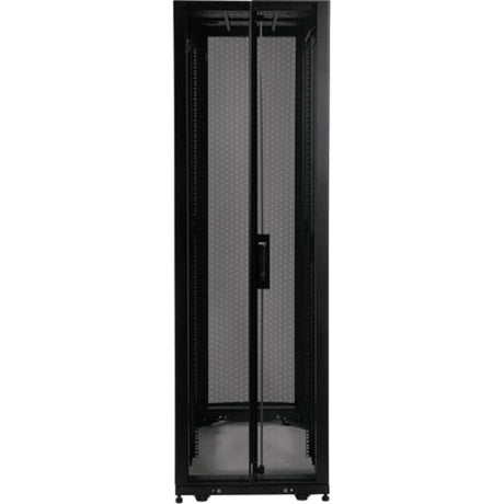 Tripp Lite by Eaton 45U SmartRack Shallow-Depth Rack Enclosure Cabinet with doors & side panels — SR45UBSD