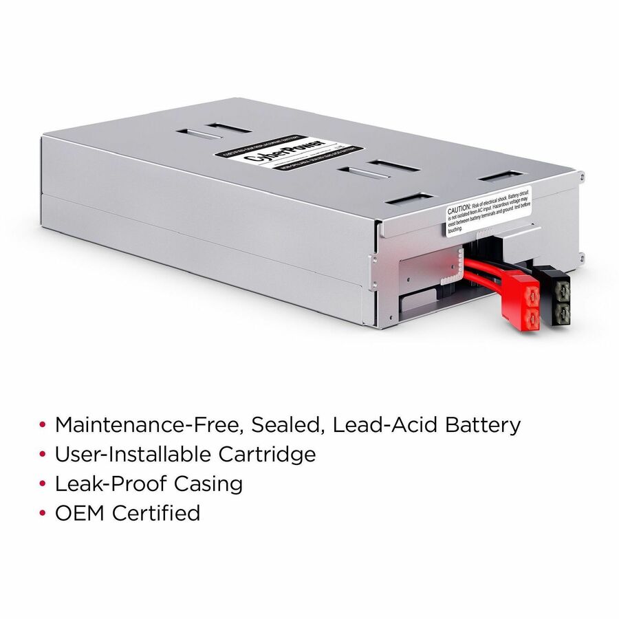 CyberPower RB1270X4 Replacement Battery Cartridge — RB1270X4