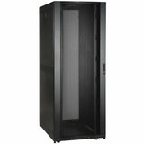 Tripp Lite by Eaton 42U SmartRack Wide Standard-Depth Rack Enclosure Cabinet with Two Pre-Installed SRCABLEVRT3, with sides & doors — SR42UBWDVRT