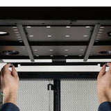 Tripp Lite by Eaton 42U SmartRack Wide Standard-Depth Rack Enclosure Cabinet with Two Pre-Installed SRCABLEVRT3, with sides & doors — SR42UBWDVRT