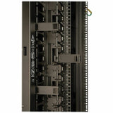 Tripp Lite by Eaton 42U SmartRack Wide Standard-Depth Rack Enclosure Cabinet with Two Pre-Installed SRCABLEVRT3, with sides & doors — SR42UBWDVRT