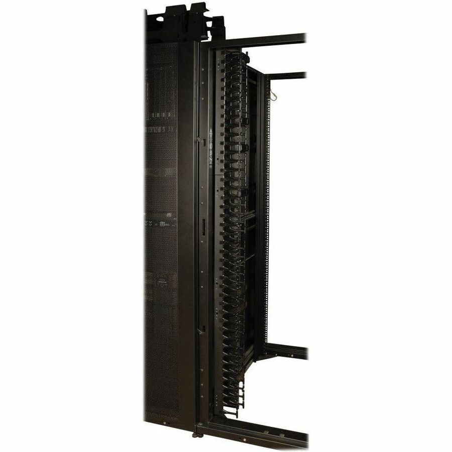 Tripp Lite by Eaton 45U SmartRack Wide Standard-Depth Rack Enclosure Cabinet with Doors and Side Panels, 2 Pre-Installed Cable Managers — SR45UBWDVRT