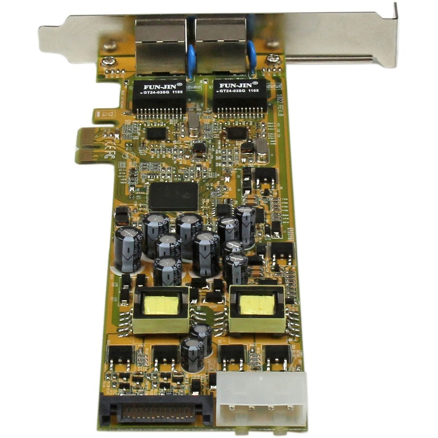 StarTech.com Dual Port PCI Express Gigabit Ethernet PCIe Network Card Adapter - PoE/PSE — ST2000PEXPSE