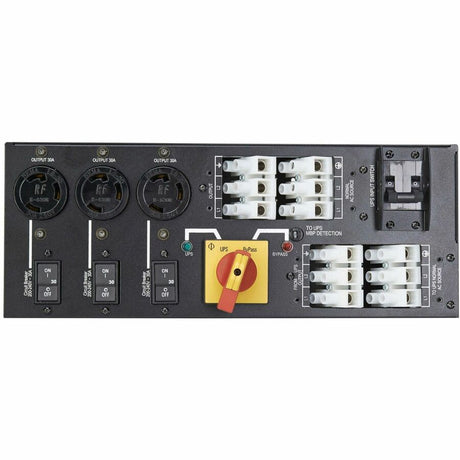 Eaton 9PX Maintenance Bypass for Select 8kVA to 11kVA 9PX UPS Systems, Hardwired Input/Output, 3 L6-30R Outlets, 3U Rack/Tower — MBP11K208