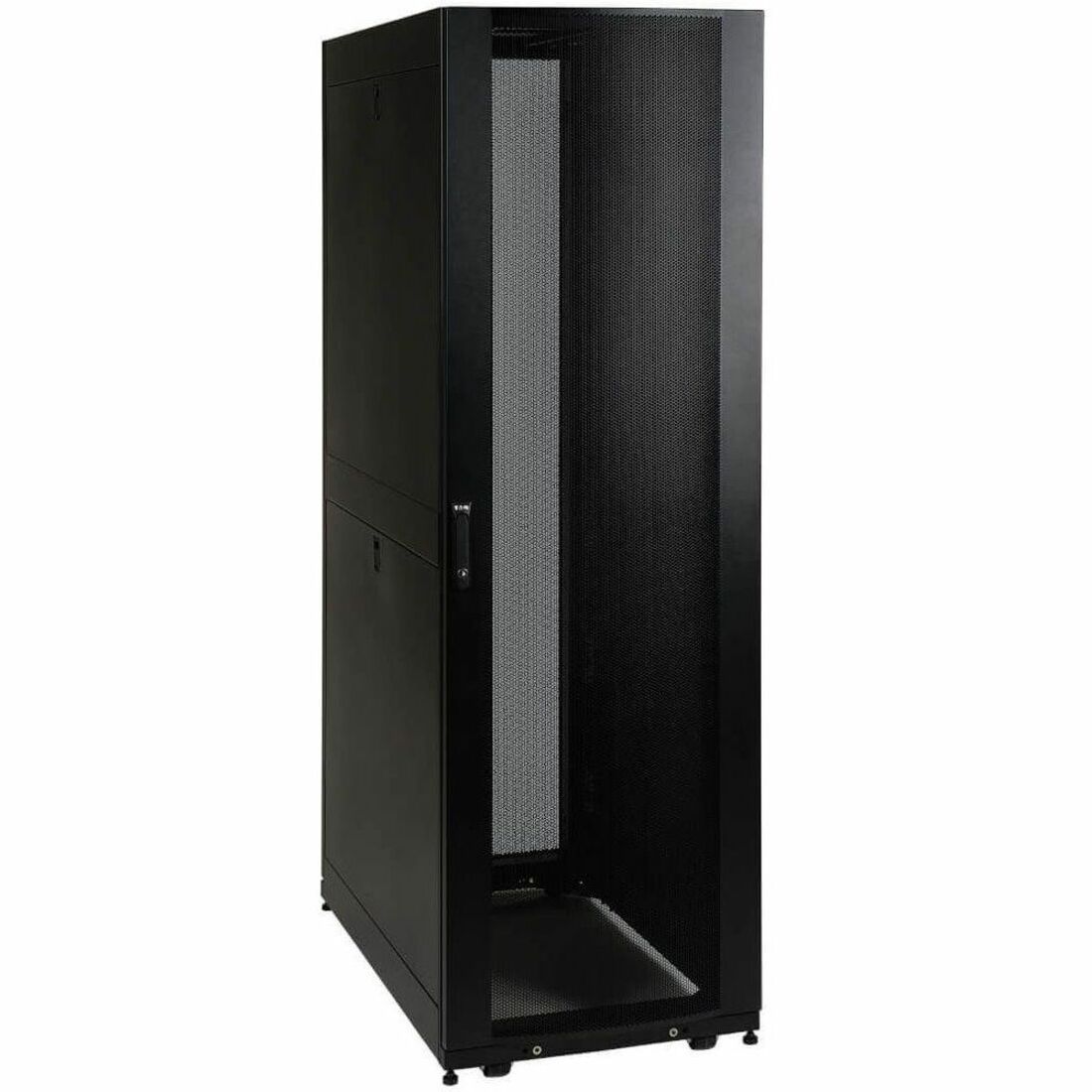 Tripp Lite by Eaton 42U SmartRack Mid-Depth Rack Enclosure Cabinet with doors & side panels — SR42UBMD