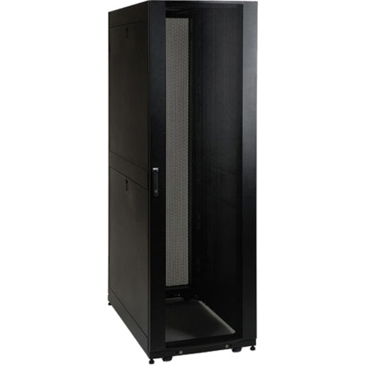 Tripp Lite by Eaton 42U SmartRack Mid-Depth Rack Enclosure Cabinet with doors & side panels — SR42UBMD