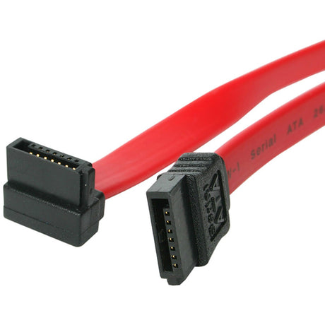 StarTech.com 24in SATA to Right Angle SATA Serial ATA Cable — SATA24RA1
