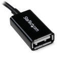 StarTech.com 5in Micro USB to USB OTG Host Adapter M/F — UUSBOTG