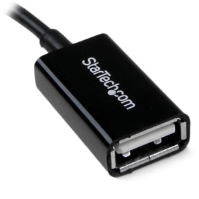 StarTech.com 5in Micro USB to USB OTG Host Adapter M/F — UUSBOTG