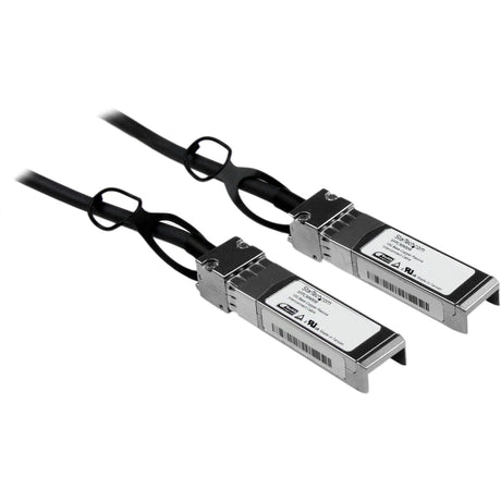 StarTech.com 5m 10G SFP+ to SFP+ Direct Attach Cable for Cisco SFP-H10GB-CU5M - 10GbE SFP+ Copper DAC 10 Gbps Passive Twinax — SFPCMM5M