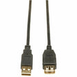 Tripp Lite by Eaton 3ft USB 2.0 Hi-Speed Extension Cable Shielded A Male / Female 3' — U024-003