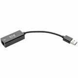 Eaton Tripp Lite Series USB 3.0 to Gigabit Ethernet NIC Network Adapter - 10/100/1000 Mbps, Black — U336-000-R
