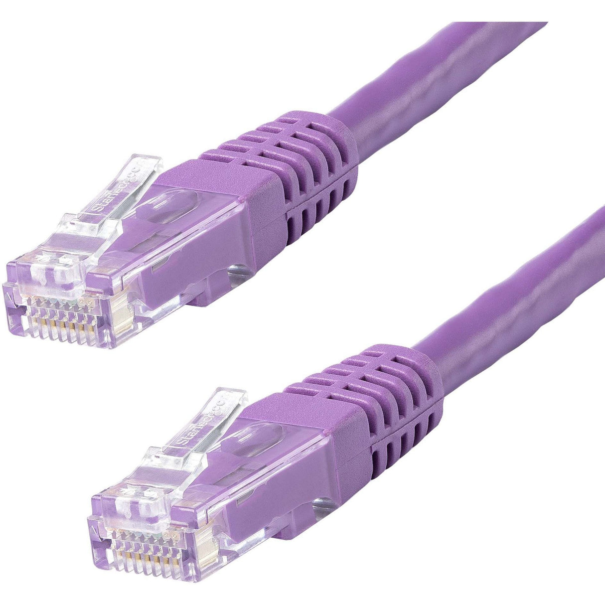 StarTech.com 20ft CAT6 Ethernet Cable - Purple Molded Gigabit - 100W PoE UTP 650MHz - Category 6 Patch Cord UL Certified Wiring/TIA — C6PATCH20PL