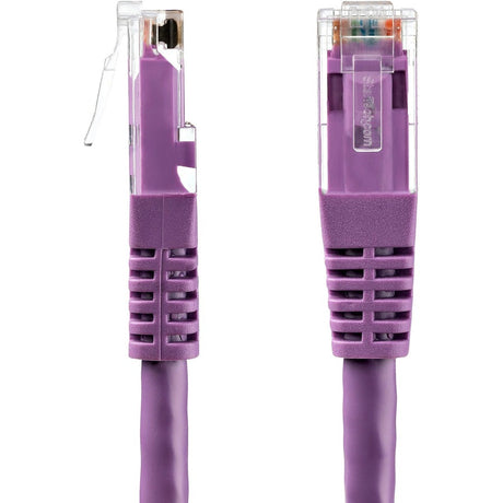 StarTech.com 20ft CAT6 Ethernet Cable - Purple Molded Gigabit - 100W PoE UTP 650MHz - Category 6 Patch Cord UL Certified Wiring/TIA — C6PATCH20PL