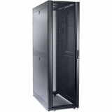 APC by Schneider Electric Rack NetShelter SX 42U 600mm Wide x 1200mm Deep Enclosure with Sides Black — AR3300