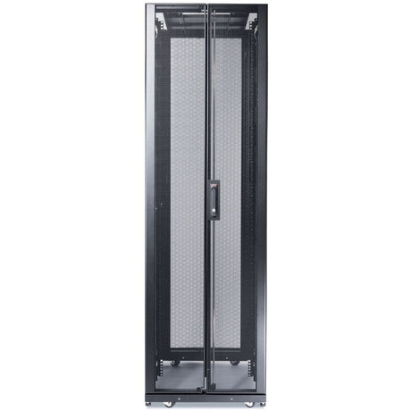 APC by Schneider Electric Rack NetShelter SX 42U 600mm Wide x 1200mm Deep Enclosure with Sides Black — AR3300