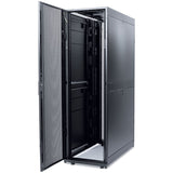 APC by Schneider Electric Rack NetShelter SX 42U 600mm Wide x 1200mm Deep Enclosure with Sides Black — AR3300