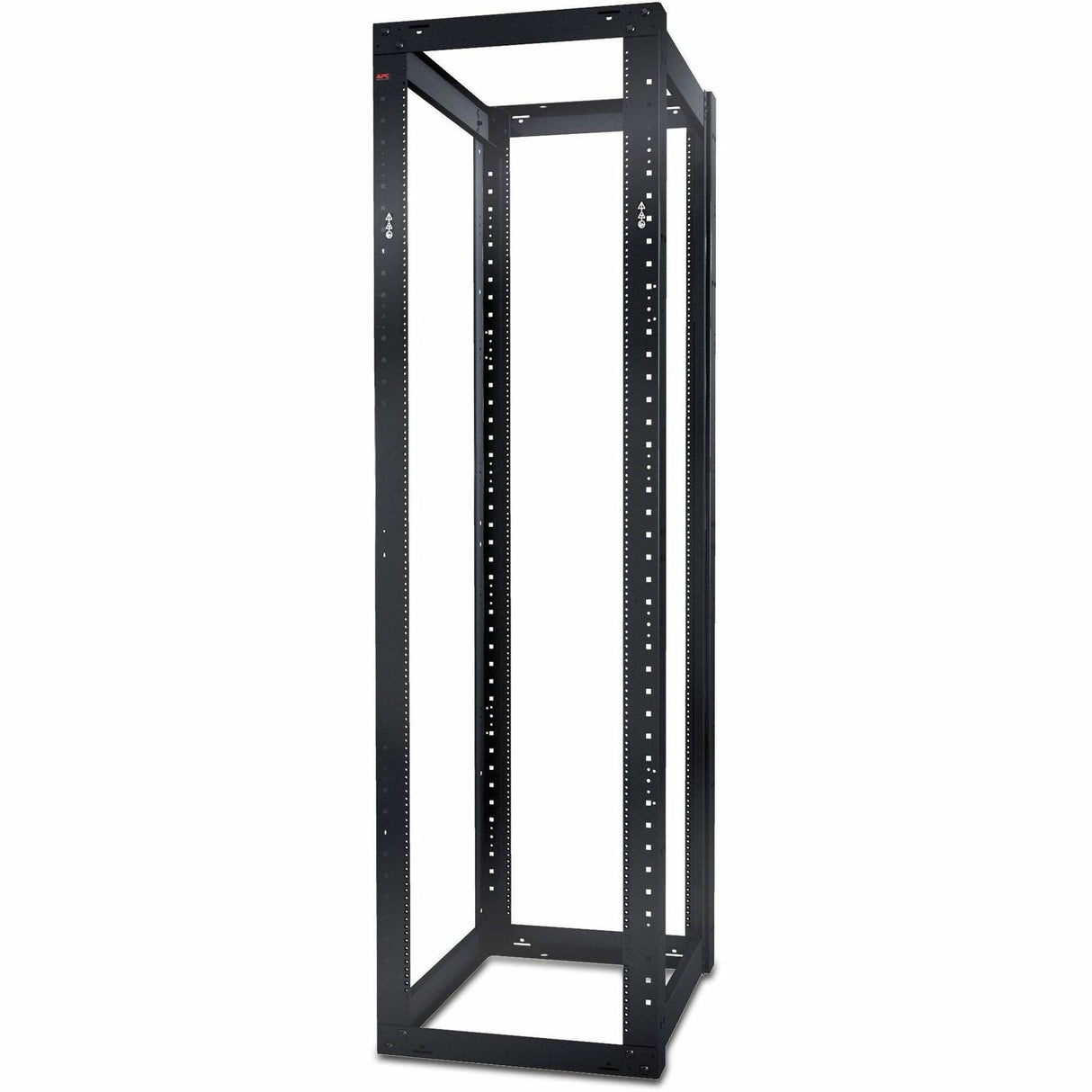 APC by Schneider Electric NetShelter 4 Post Open Frame Rack 44U #12-24 Threaded Holes — AR204A
