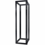 APC by Schneider Electric NetShelter 4 Post Open Frame Rack 44U #12-24 Threaded Holes — AR204A