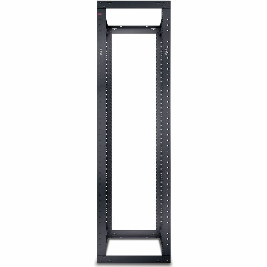 APC by Schneider Electric NetShelter 4 Post Open Frame Rack 44U #12-24 Threaded Holes — AR204A
