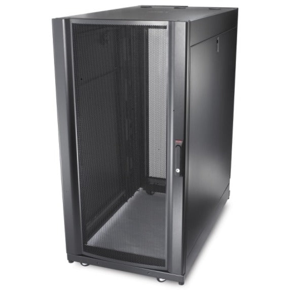 APC by Schneider Electric NetShelter SX, Server Rack Enclosure, 24U, Black, 1198.5H x 600W x 1070D mm — AR3104