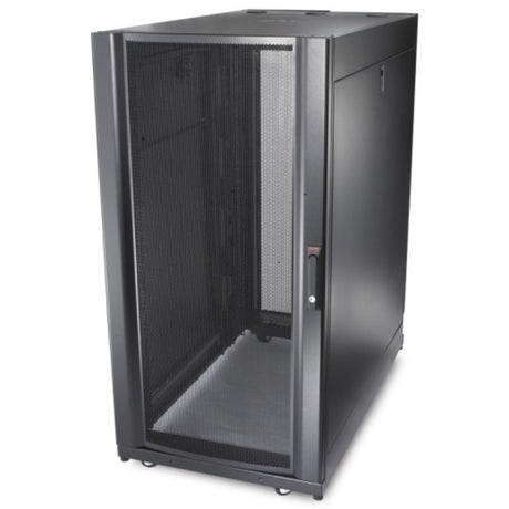 APC by Schneider Electric NetShelter SX, Server Rack Enclosure, 24U, Black, 1198.5H x 600W x 1070D mm — AR3104