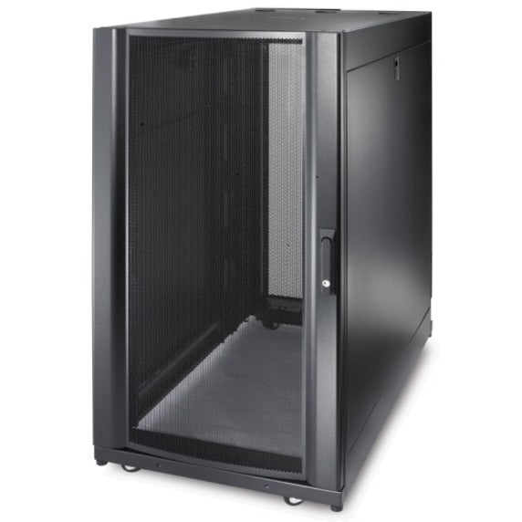 APC by Schneider Electric NetShelter SX, Server Rack Enclosure, 24U, Black, 1198.5H x 600W x 1070D mm — AR3104