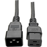 Eaton Tripp Lite Series Power Extension Cord, C19 to C20 - Heavy-Duty, 20A, 250V, 12 AWG, 10 ft. (3.05 m), Black — P036-010