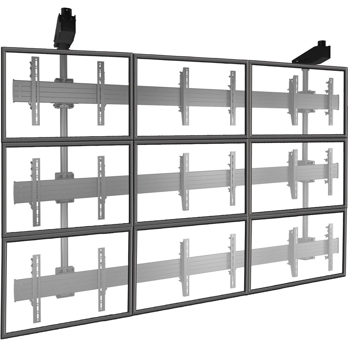 Chief FUSION LCM3X3U Ceiling Mount for Digital Signage Display - Black — LCM3X3U