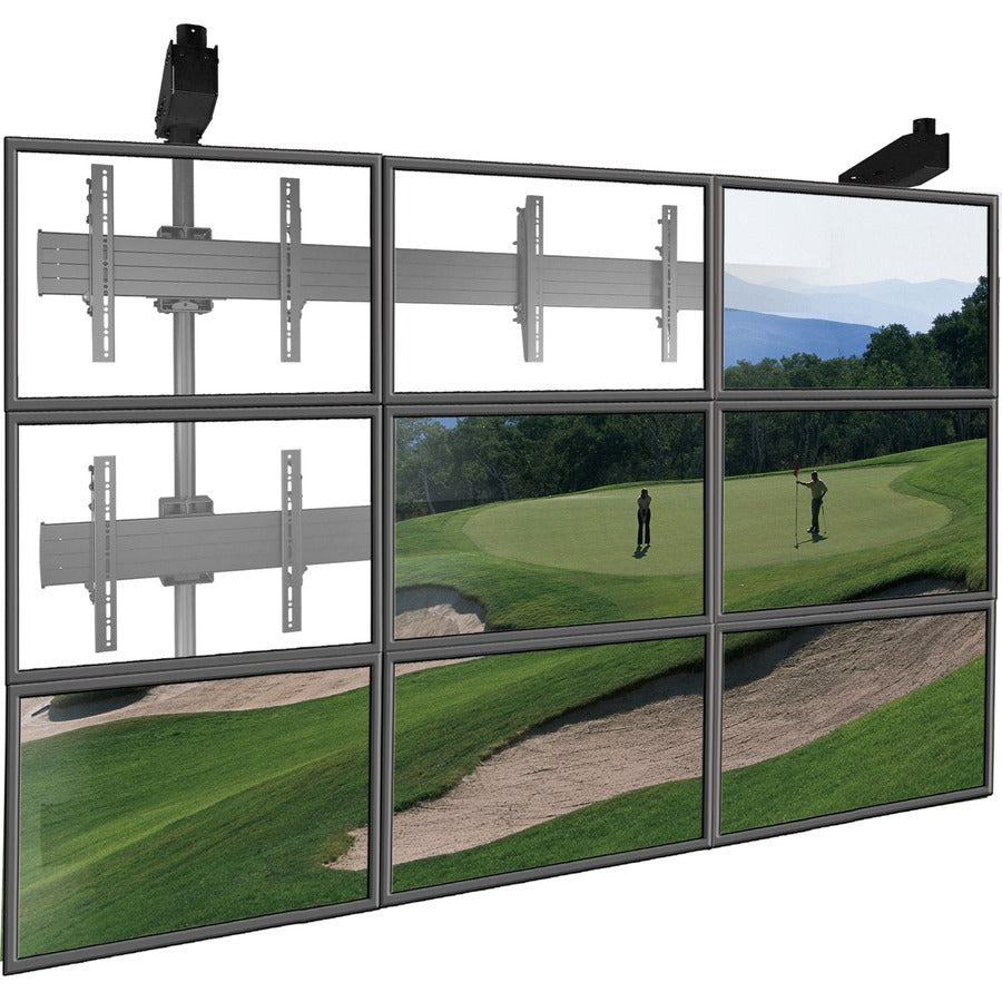Chief FUSION LCM3X3U Ceiling Mount for Digital Signage Display - Black — LCM3X3U