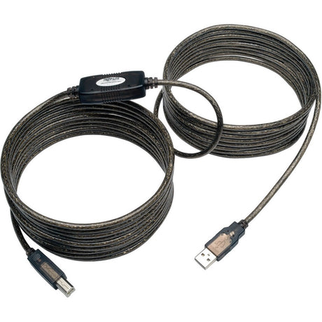 Eaton Tripp Lite Series USB 2.0 A to B Active Repeater Cable (M/M), 25 ft. (7.62 m) — U042-025