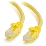 C2G 6ft Cat6 Ethernet Cable - Snagless Unshielded (UTP) - Yellow — 04009