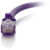 C2G-2ft Cat6 Snagless Unshielded (UTP) Network Patch Cable - Purple — 04025
