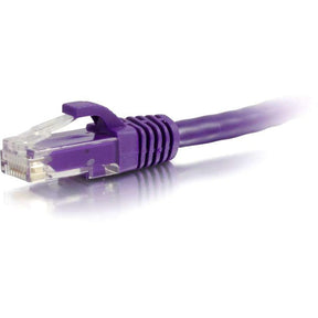 C2G-12ft Cat6 Snagless Unshielded (UTP) Network Patch Cable - Purple — 04030