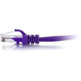 C2G-12ft Cat6 Snagless Unshielded (UTP) Network Patch Cable - Purple — 04030