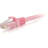 C2G-10ft Cat6 Snagless Unshielded (UTP) Network Patch Cable - Pink — 04052