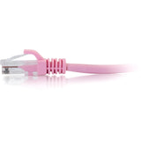 C2G-10ft Cat6 Snagless Unshielded (UTP) Network Patch Cable - Pink — 04052