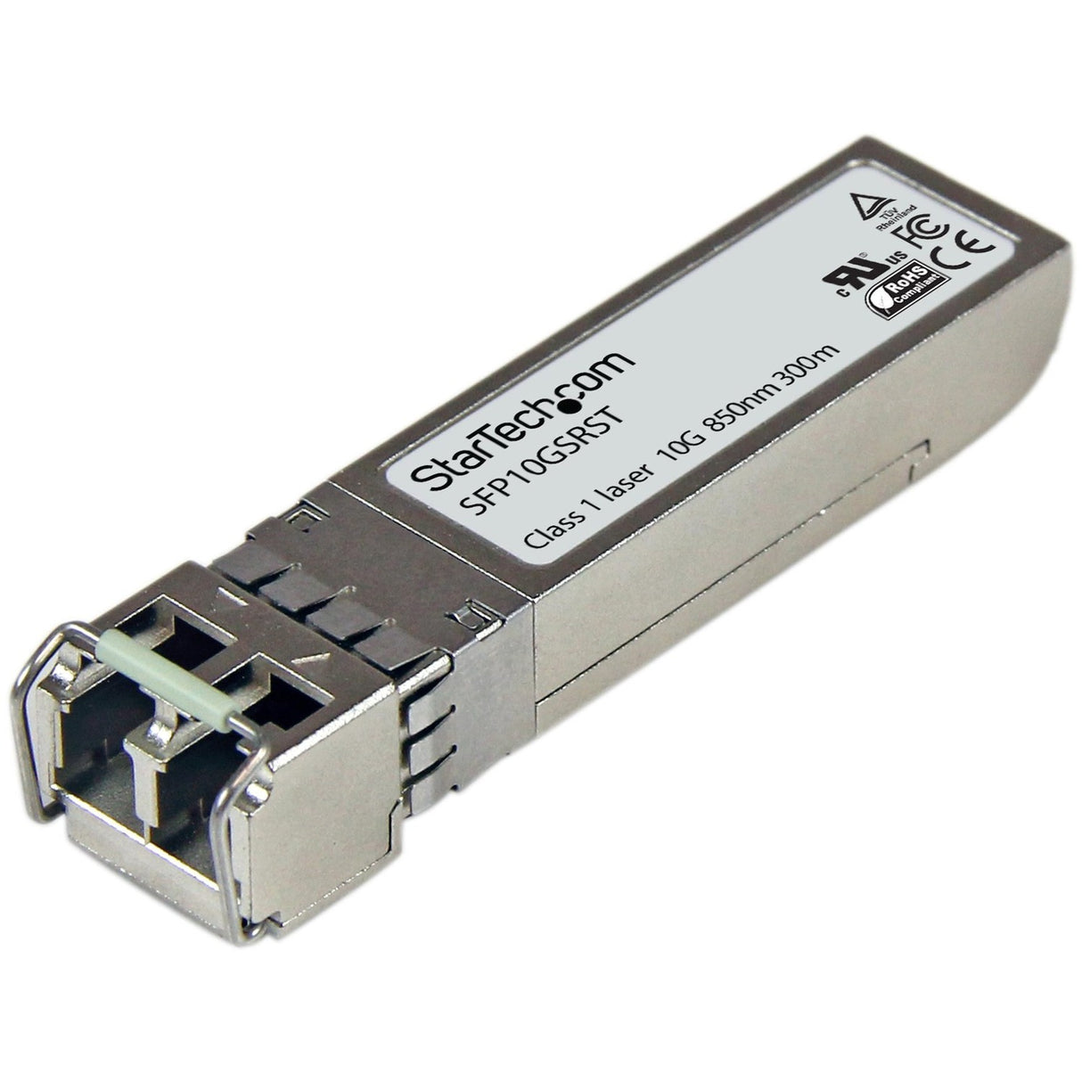 StarTech.com Cisco SFP-10G-SR Compatible SFP+ Module - 10GBASE-SR - 10GE Gigabit Ethernet SFP+ 10GbE Multimode Fiber MMF Optic Transceiver — SFP10GSRST