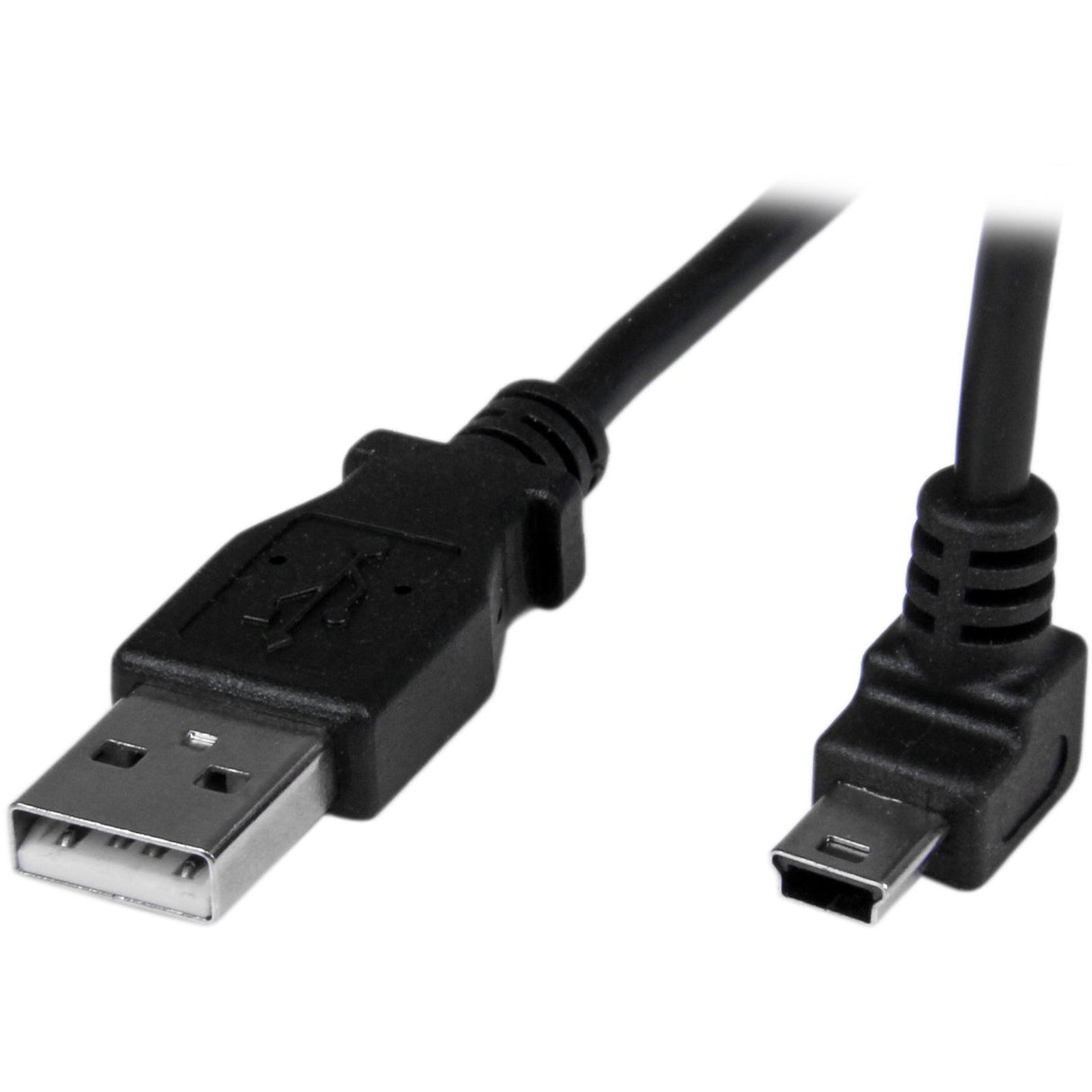 StarTech.com 1m Mini USB Cable - A to Up Angle Mini B — USBAMB1MU