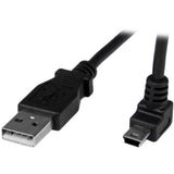 StarTech.com 1m Mini USB Cable - A to Up Angle Mini B — USBAMB1MU