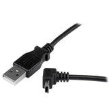 StarTech.com 1m Mini USB Cable - A to Up Angle Mini B — USBAMB1MU