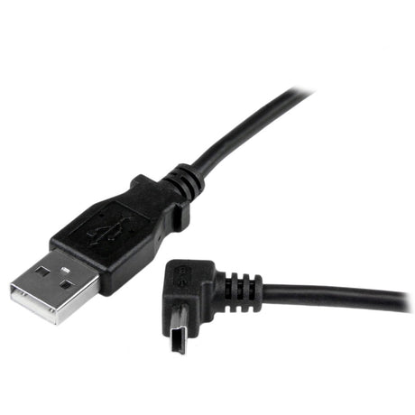 StarTech.com 1m Mini USB Cable - A to Up Angle Mini B — USBAMB1MU