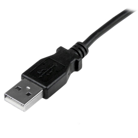 StarTech.com 1m Mini USB Cable - A to Up Angle Mini B — USBAMB1MU