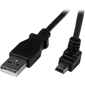 StarTech.com 2m Mini USB Cable - A to Down Angle Mini B — USBAMB2MD