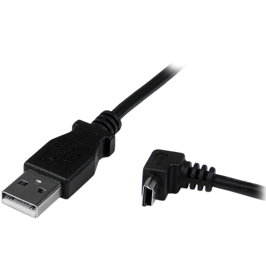 StarTech.com 2m Mini USB Cable - A to Down Angle Mini B — USBAMB2MD