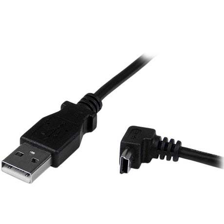 StarTech.com 2m Mini USB Cable - A to Down Angle Mini B — USBAMB2MD