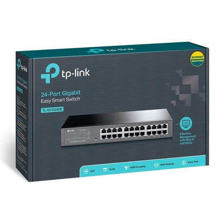 TP-LINK TL-SG1024DE - 24-Port Gigabit Easy Smart Switch — TL-SG1024DE
