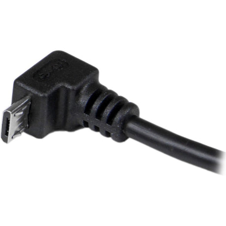 StarTech.com 2m Micro USB Cable - A to Down Angle Micro B — USBAUB2MD