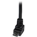 StarTech.com 2m Micro USB Cable - A to Down Angle Micro B — USBAUB2MD